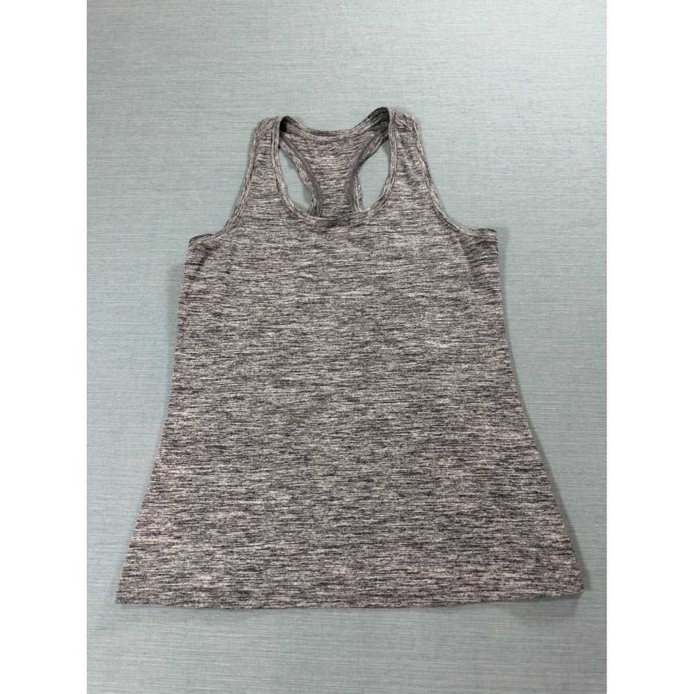 Activ8 Racerback Tank Top Women Small Gray Excellent Space Dye Stretch